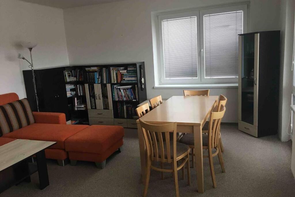 Family Apartment With Garden And Parking Spot Ceske Budejovice Buitenkant foto